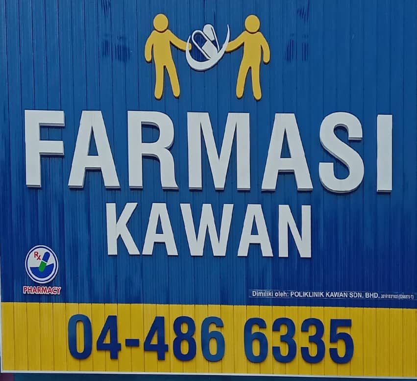 Farmasi Kawan signboard
